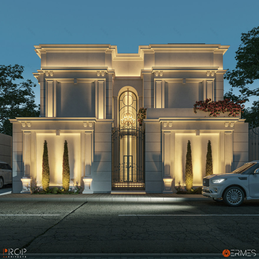 别墅外观与景观丨沙特阿拉伯丨PROP & AERMES ARCHITECTS-9
