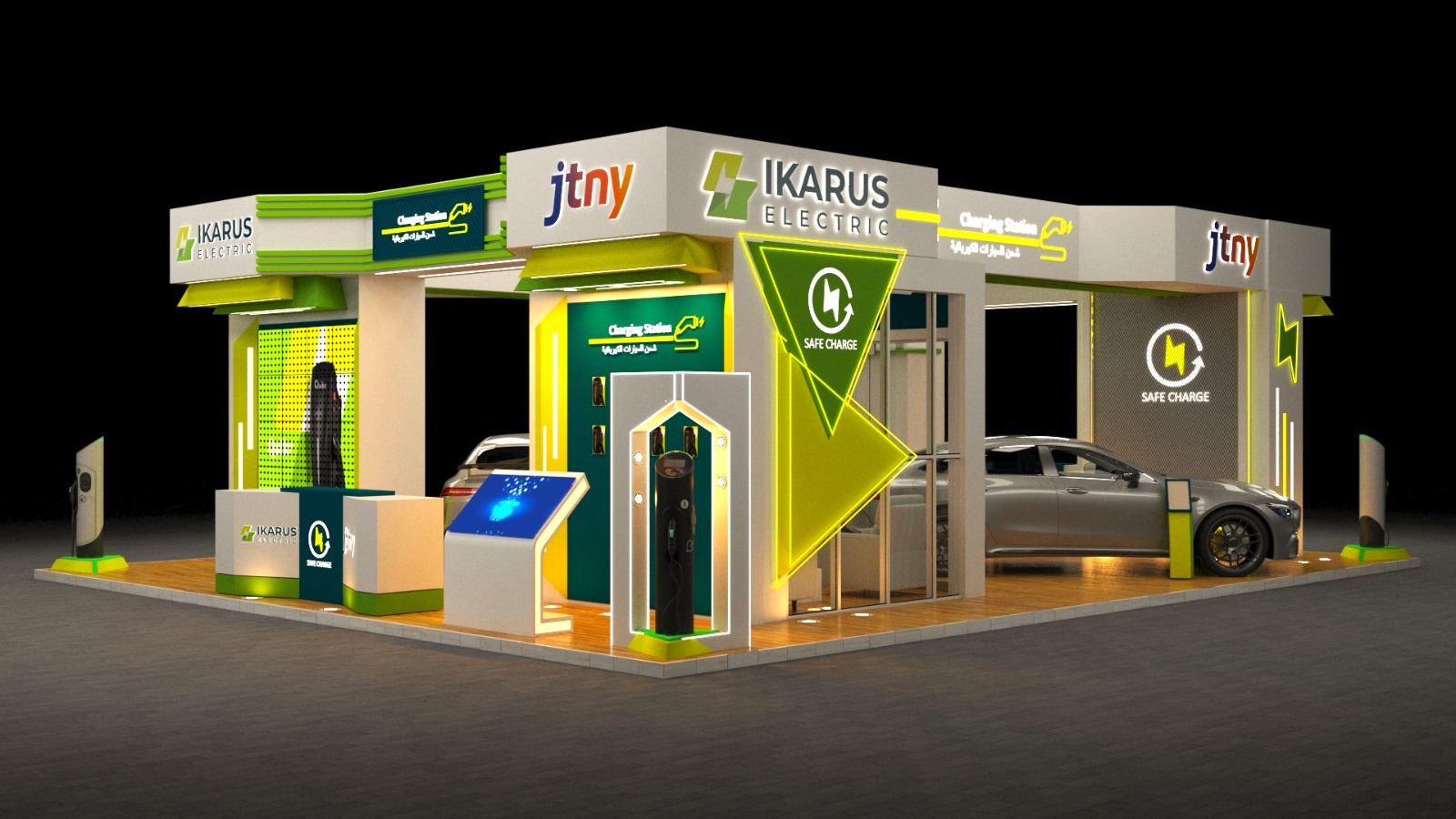 IKARUS & jtny booth-4