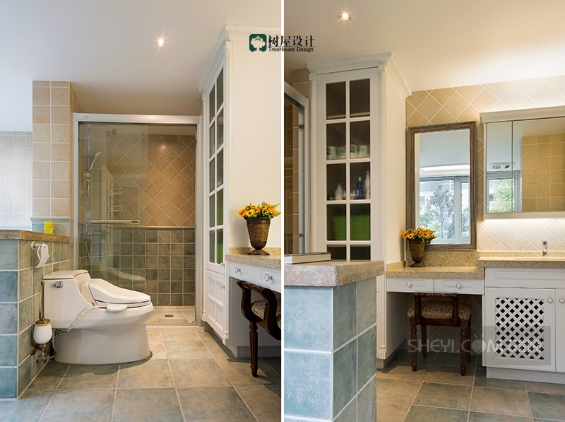 树屋设计——银城千花溪复式小屋的别墅范-20