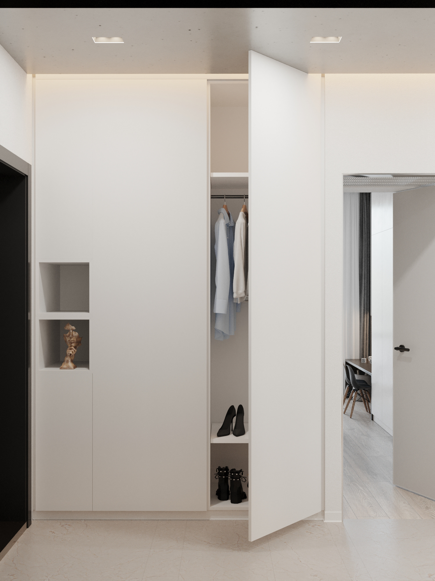 极致细节，白色调空间设计-38