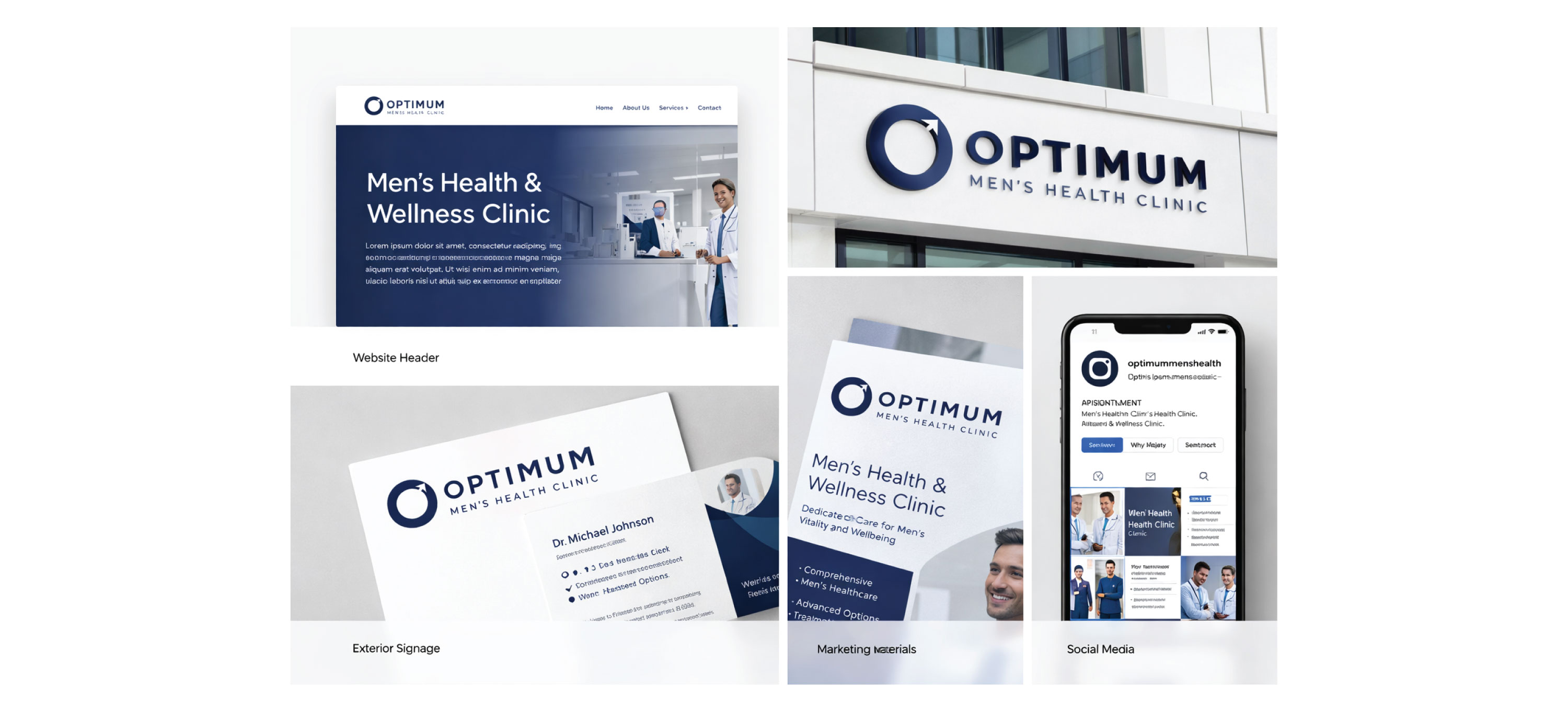 Optimum Clinic Logo Design-2