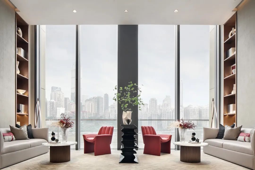 重庆世茂千厮门售楼处 | 山城文化与现代设计的完美融合-30