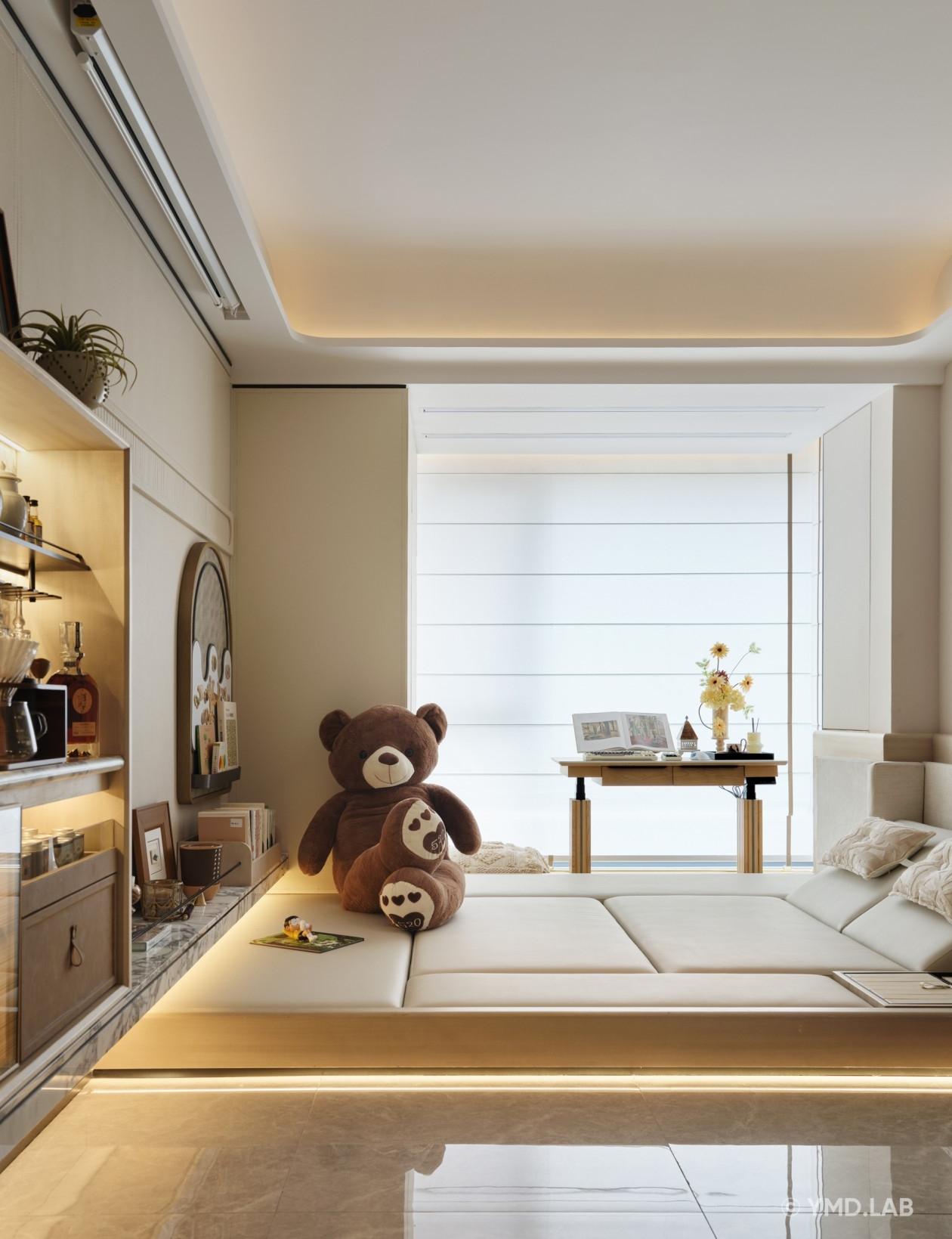 上海星耀翠湾89㎡样板间丨岳蒙设计-3