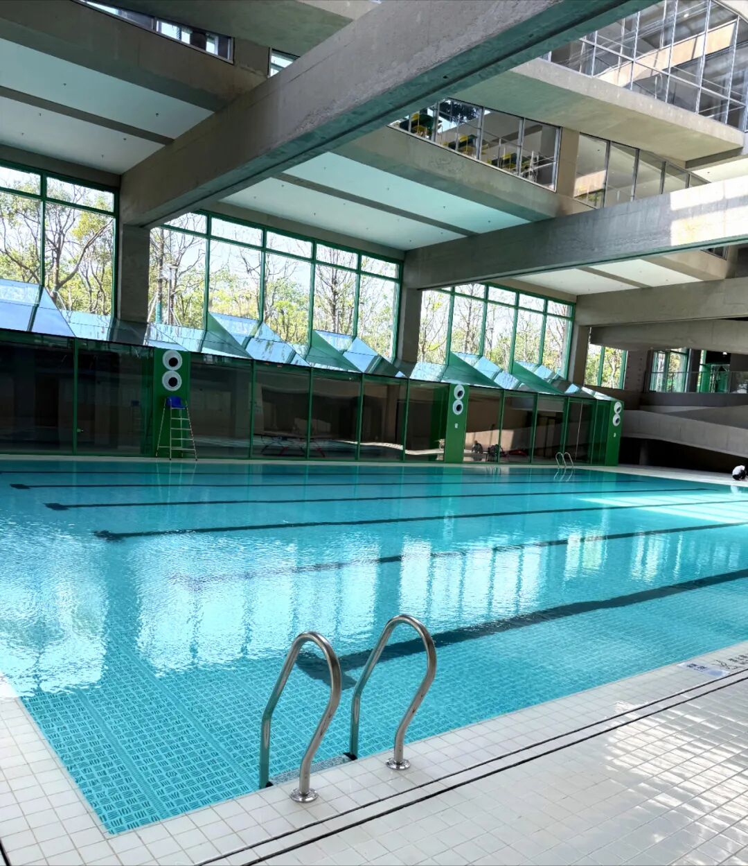 百年职教名校落户崇明！水一方助力国际级恒温泳池建设-5