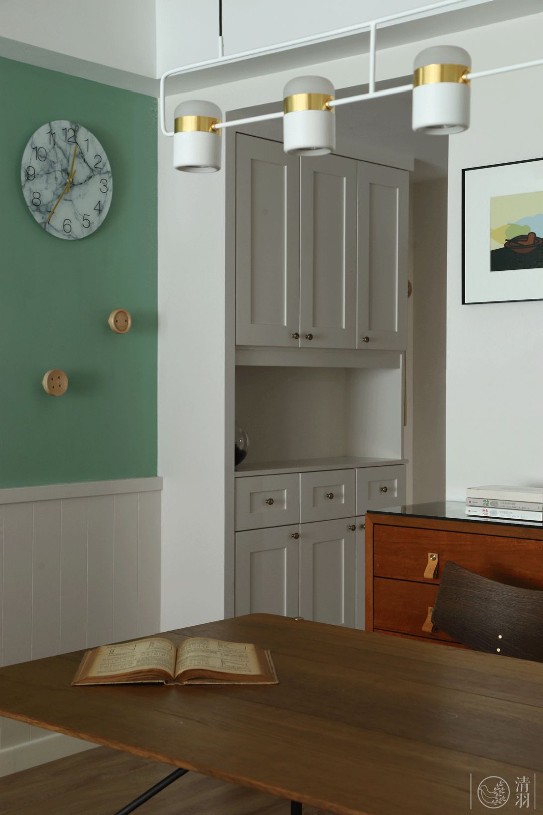 成都高新区 109㎡轻复古之家 | 生活因黄而跳跃，空间因设计而美好-34