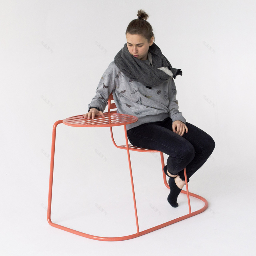 色彩鲜艳的模块化户外家具系列——Bubbles-11