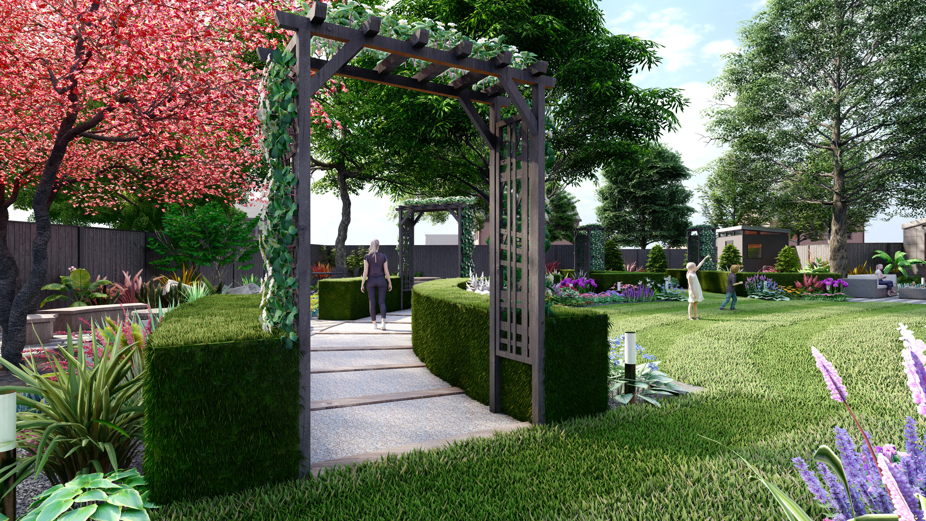 Hartford garden design and visualisation-8