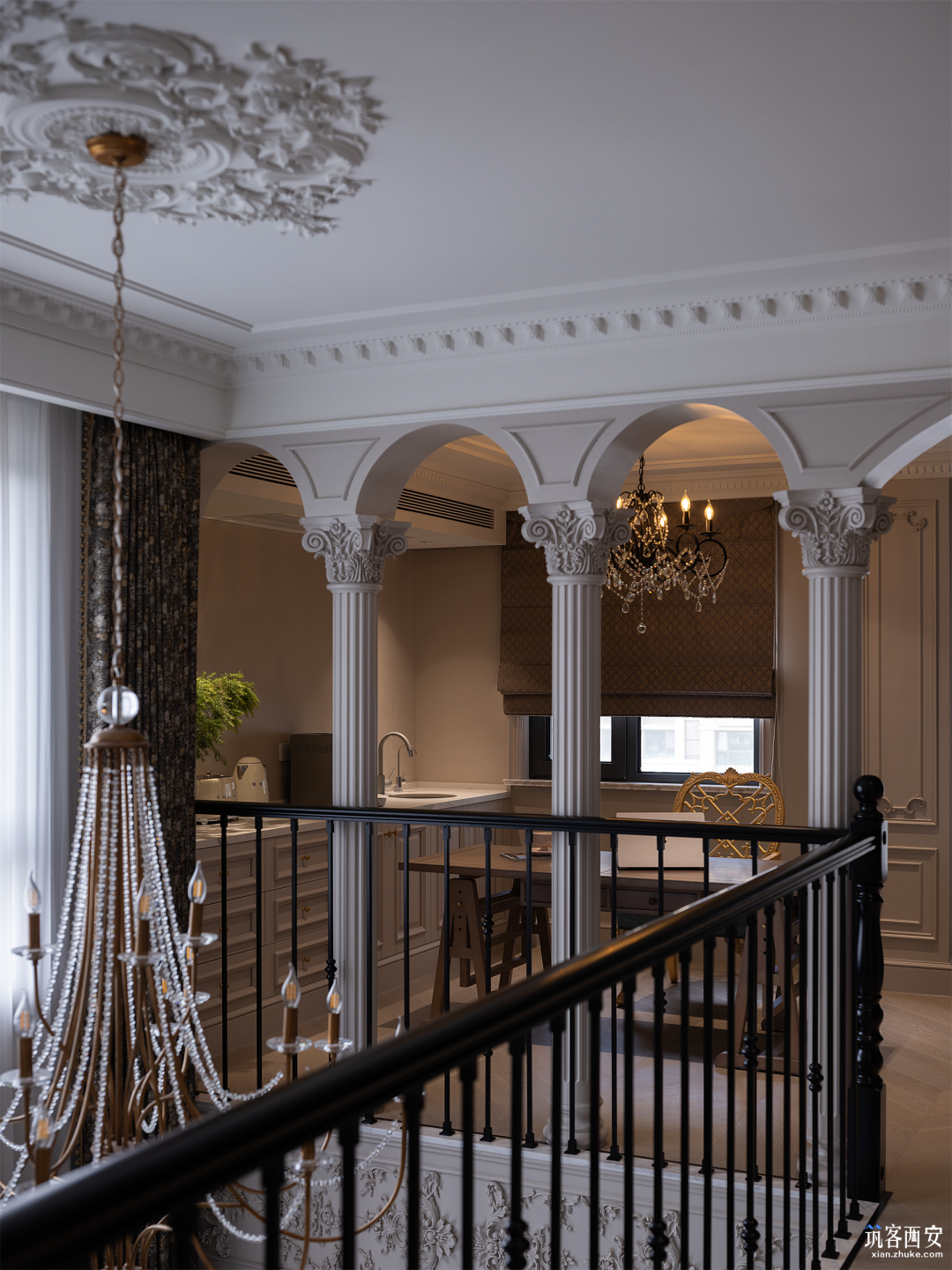 得然 · 西安270㎡叠拼私宅设计丨中国西安丨OZD本来空间设计-41