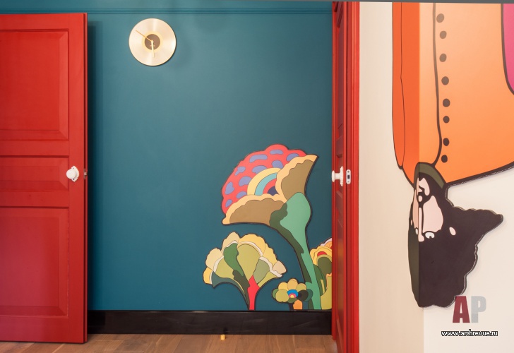 小型折衷风格带阁楼住宅室内设计丨Белоногова Наталья-43