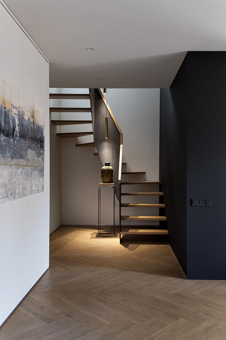 124㎡基辅三层现代公寓-4