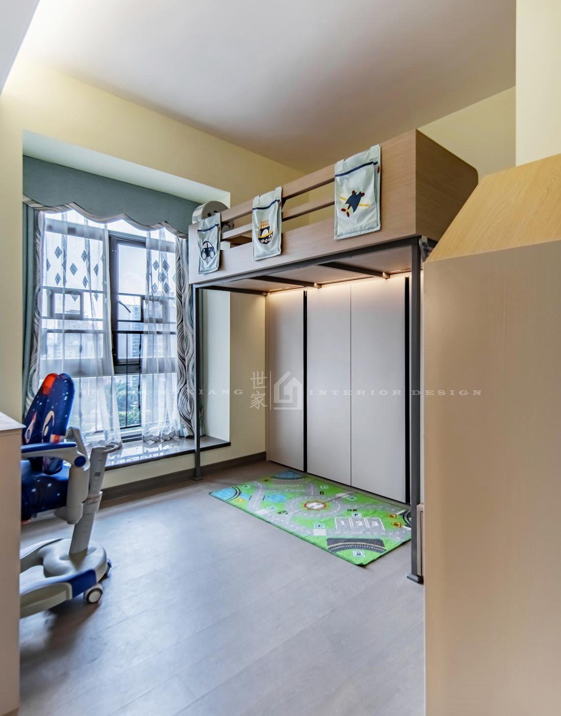 现代轻奢四居室装修设计-70