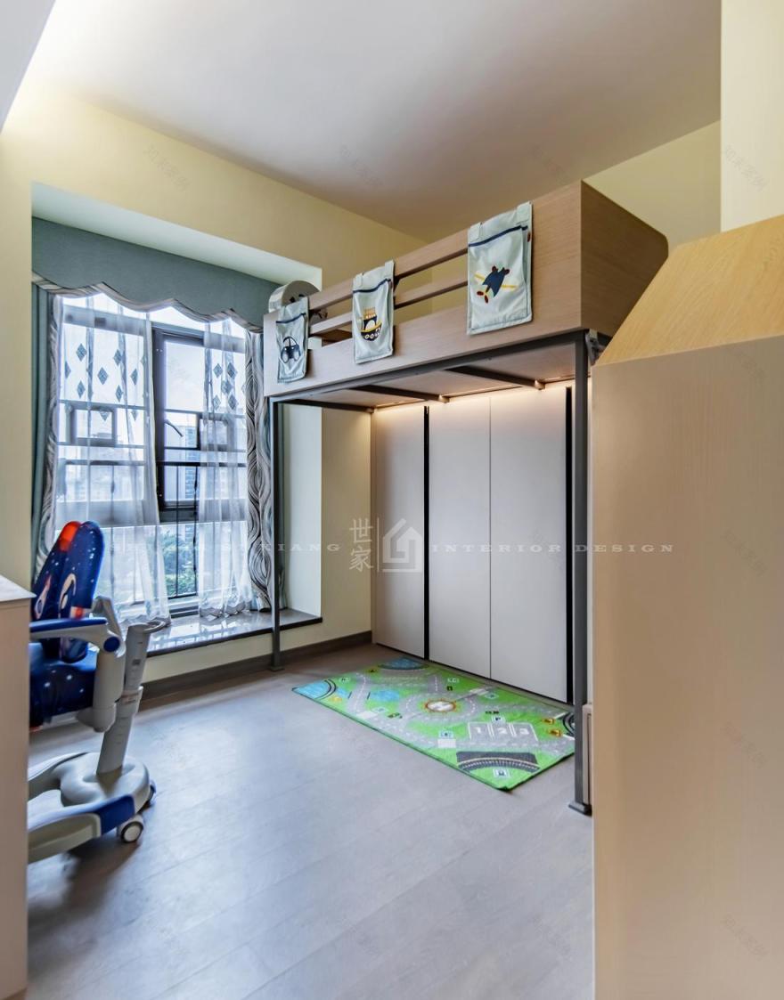 现代轻奢四居室装修设计-70