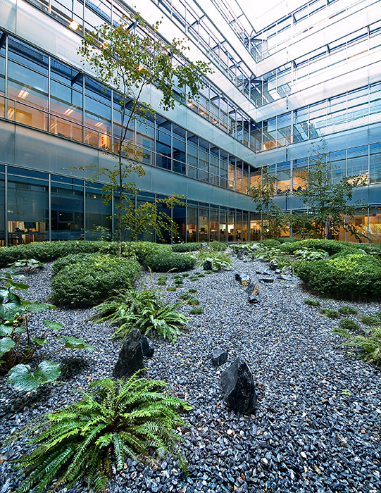 Madrid 办公大楼庭院花园 · 有机自然主义的设计实践-10