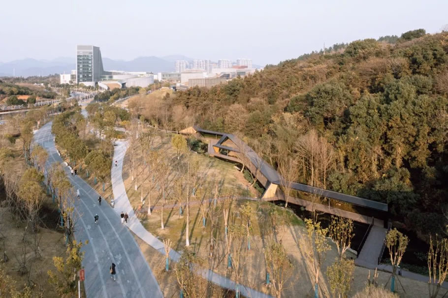 浙江音乐学院「溪上飞檐」丨中国杭州丨line+建筑事务所,gad-44