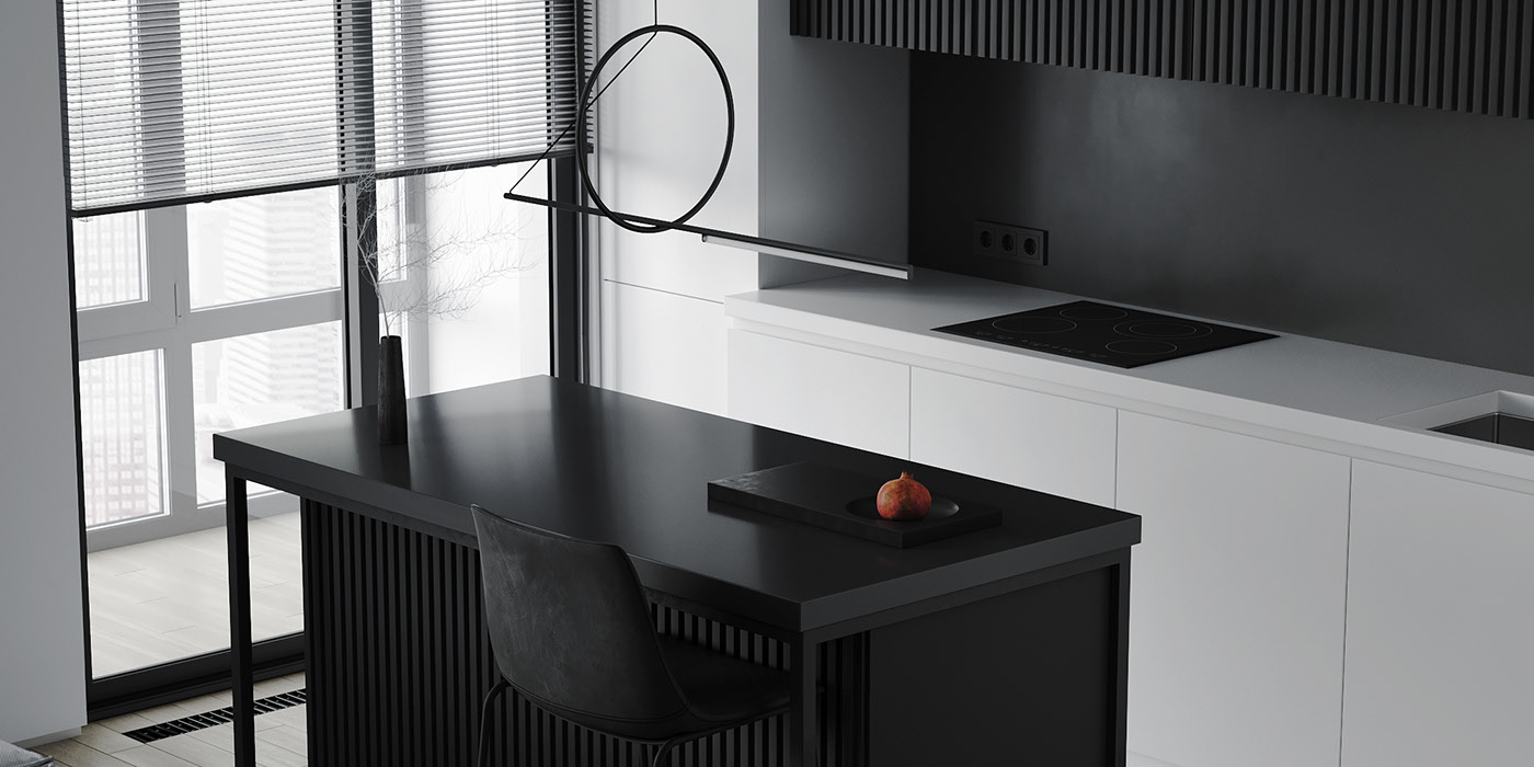 高级灰调子 简约空间-7