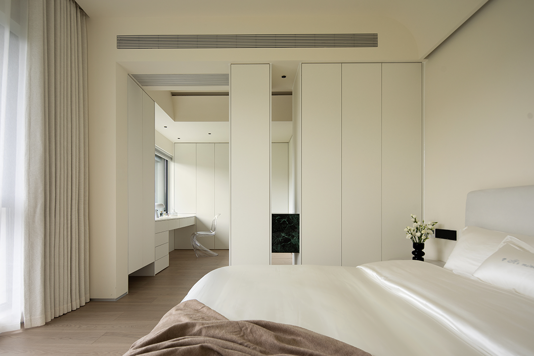 光之瀑布挑空别墅丨中国金华丨涵舍空间设计-62