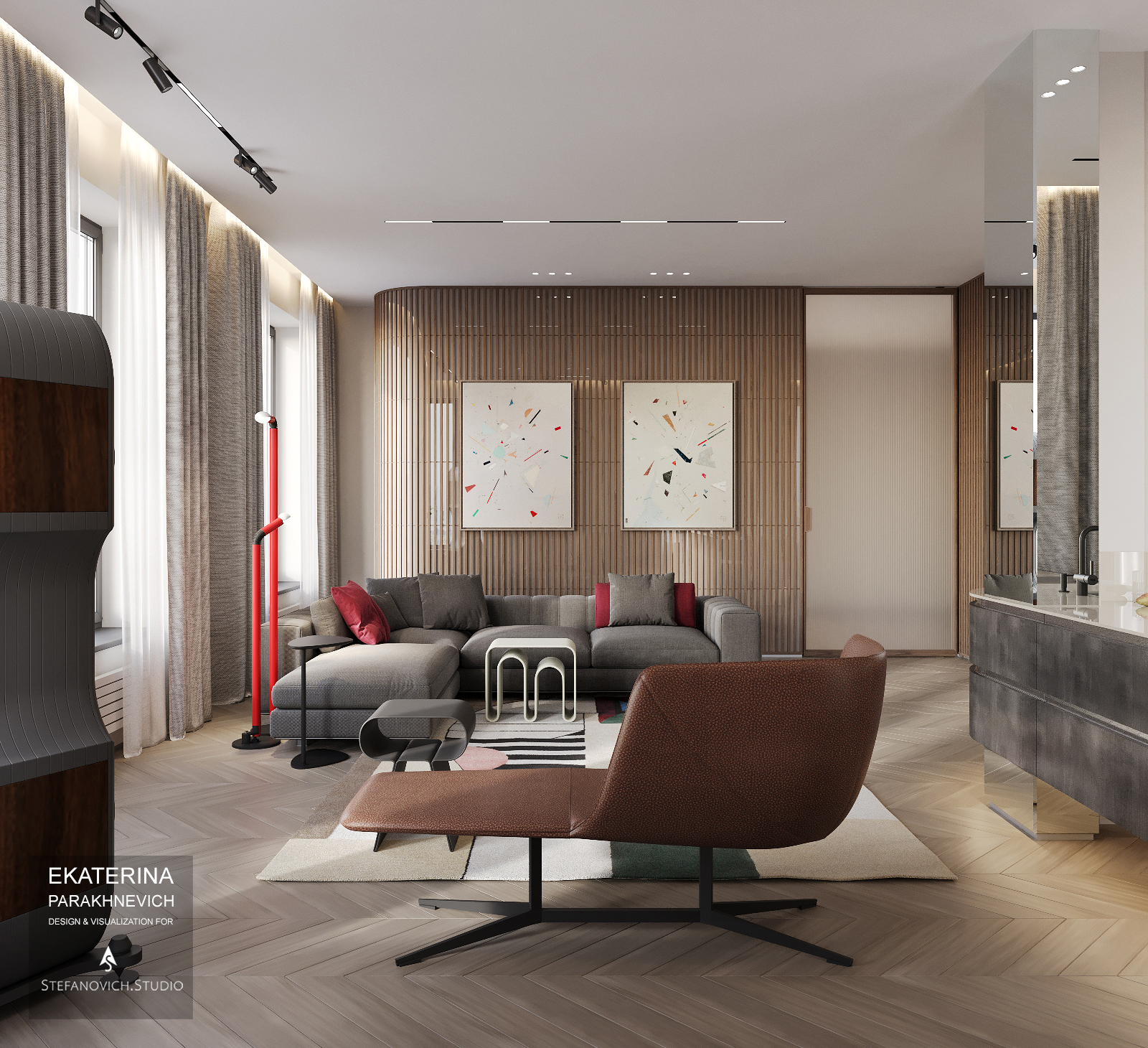 莫斯科 WEST GARDEN 公寓丨俄罗斯莫斯科丨Stefanovich.Studio-13