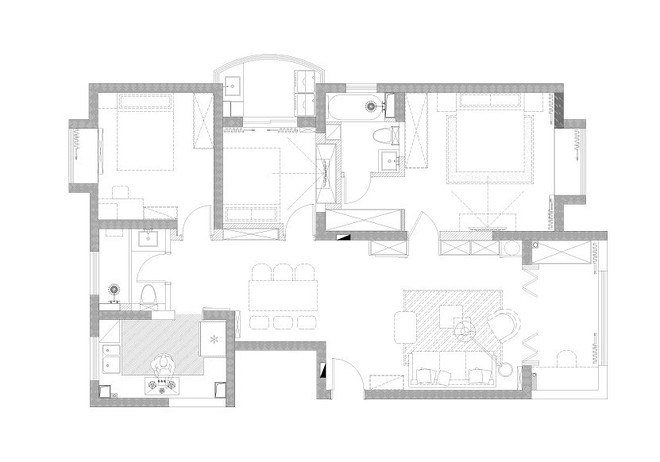 55万元二居125平米装修案例·秋·日光与风-12