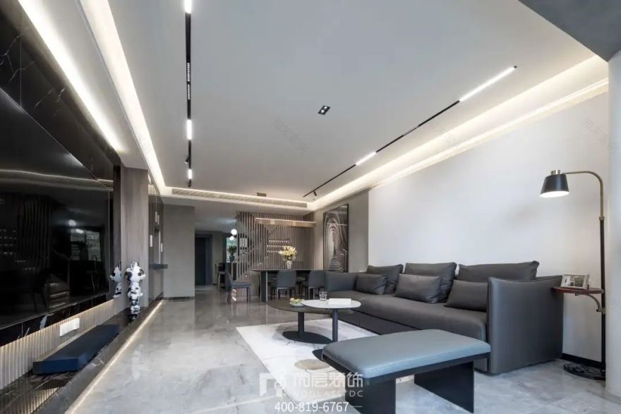 平湖御峰园×尚层装饰|极简风别墅设计,宁静的心灵居所-21