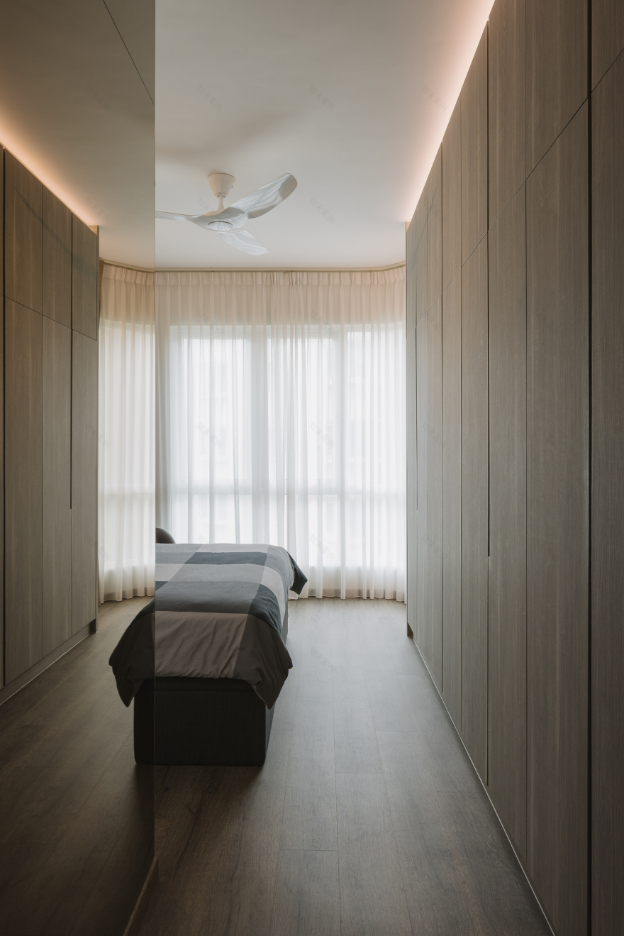 Edelweiss Park 3卧室公寓室内设计丨新加坡丨The Interior Lab-38