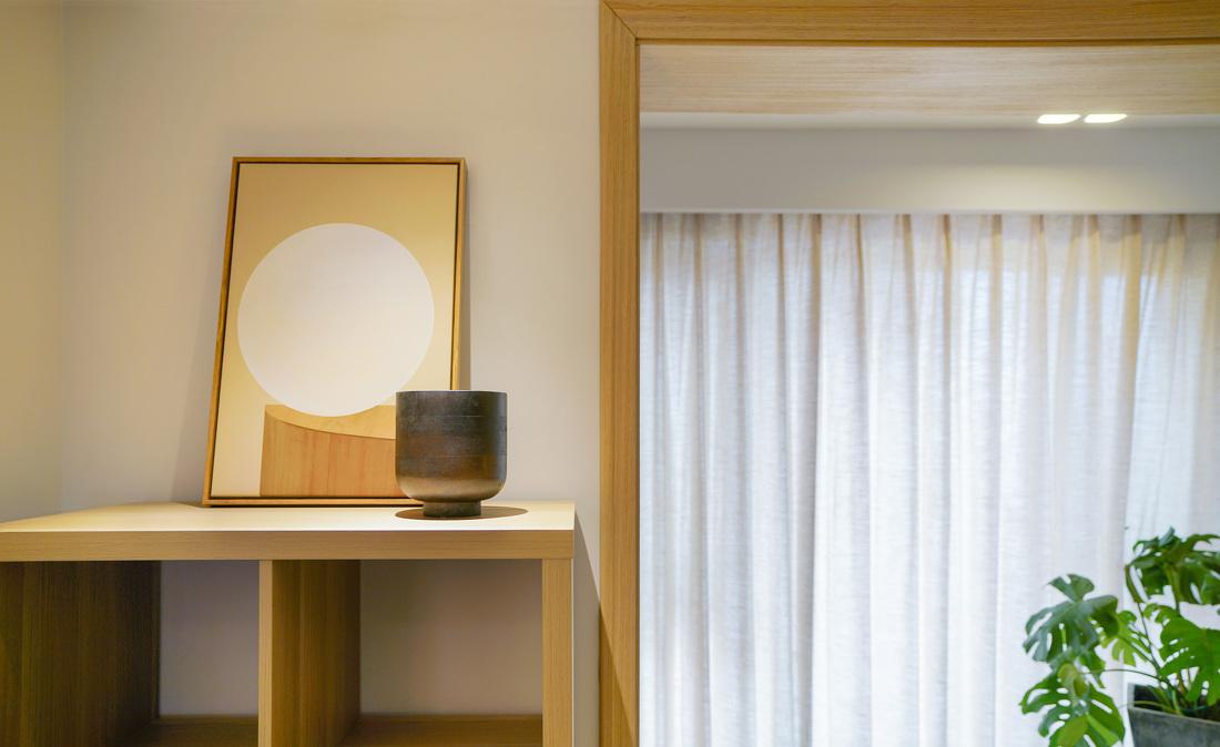 米度设计丨暖暖日式风,打造全面屏的家-21