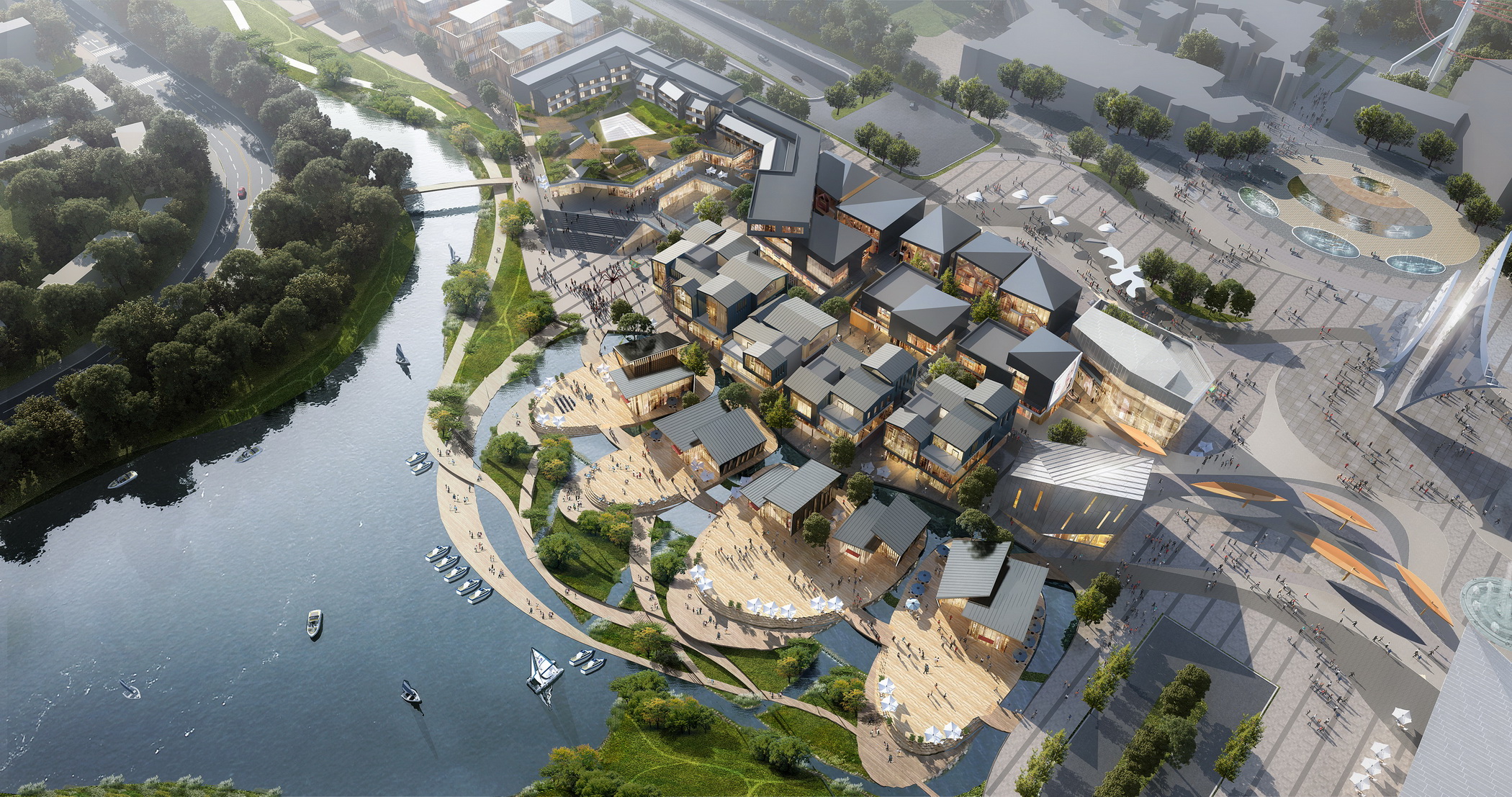 襄阳华侨城文化示范区欢乐小镇-9