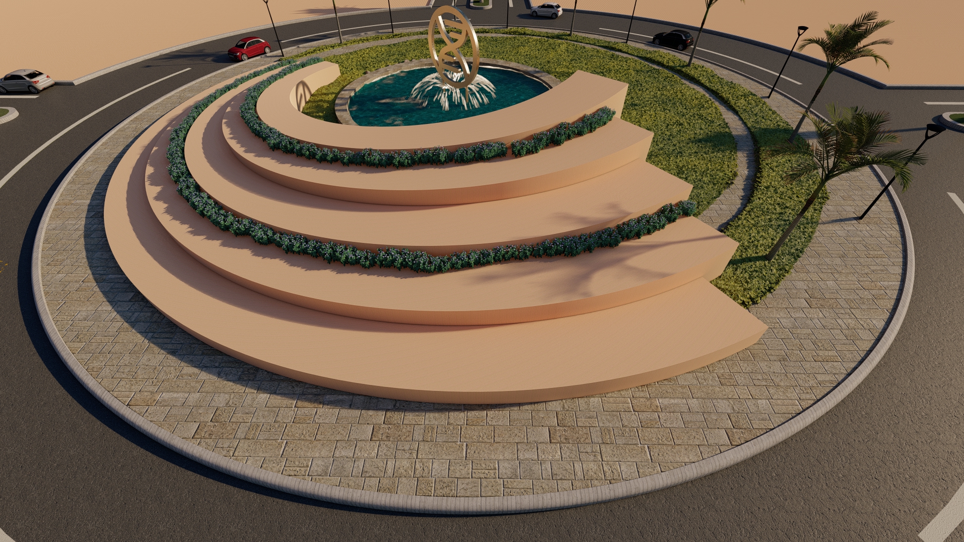 环形景观设计-18