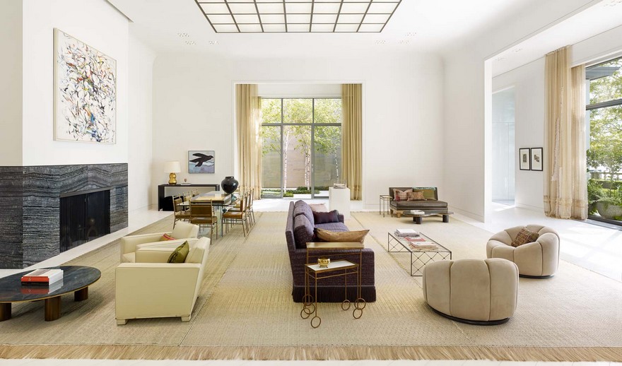 纽约湖畔现代别墅,艺术与自然完美融合-17