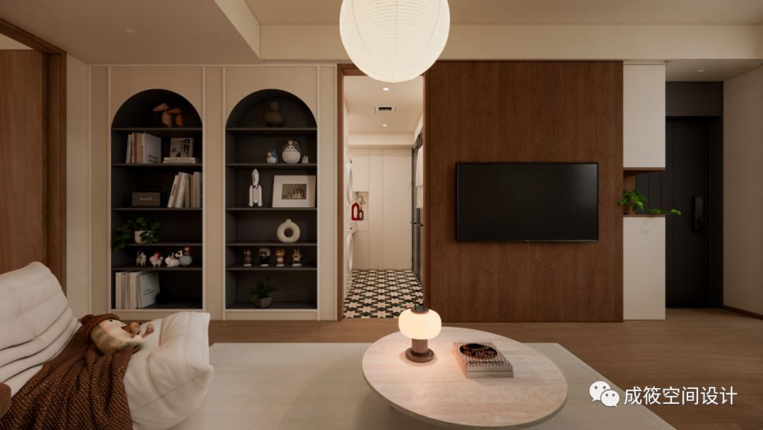 古朴中寓现代,70 平一室户的惊艳蜕变丨中国上海丨成筱设计-19