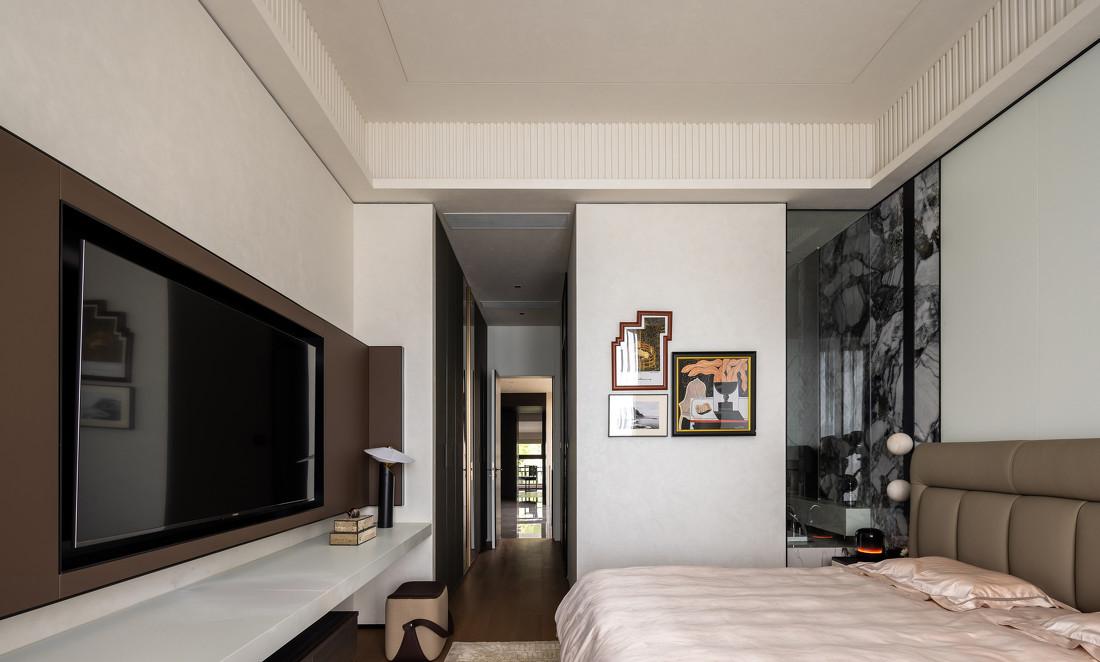 688㎡轻奢别墅,舒适高级的松弛感!-30