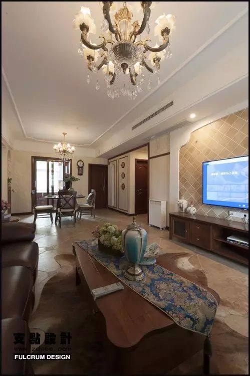 秋意浓美式宅，支点设计温馨呈现-33