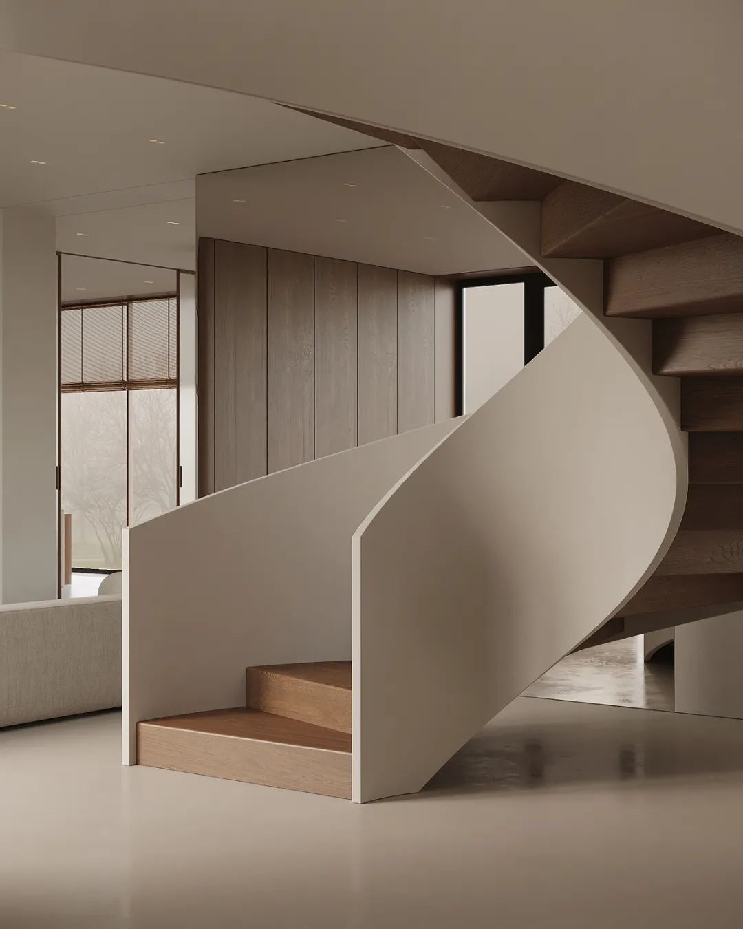 暖色调原木系奶油风极简设计丨HPISD-43