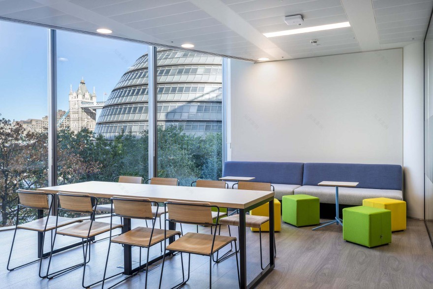 英国伦敦1600㎡东南列车公司办公室-9