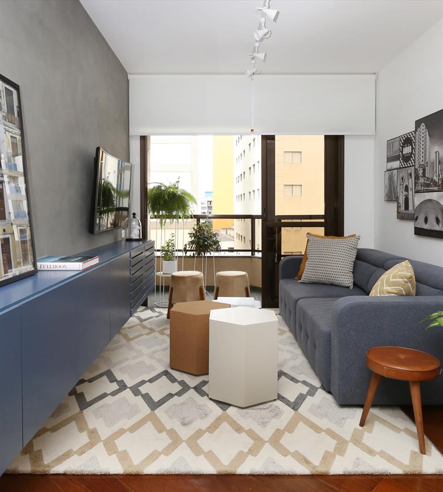 巴西 Vila Mariana 2 公寓现代简约设计-7