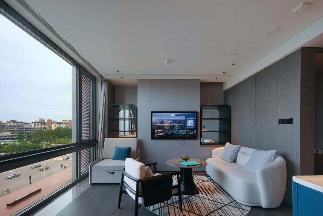 金茂装饰酒店新作|北京通州皇冠假日酒店-67