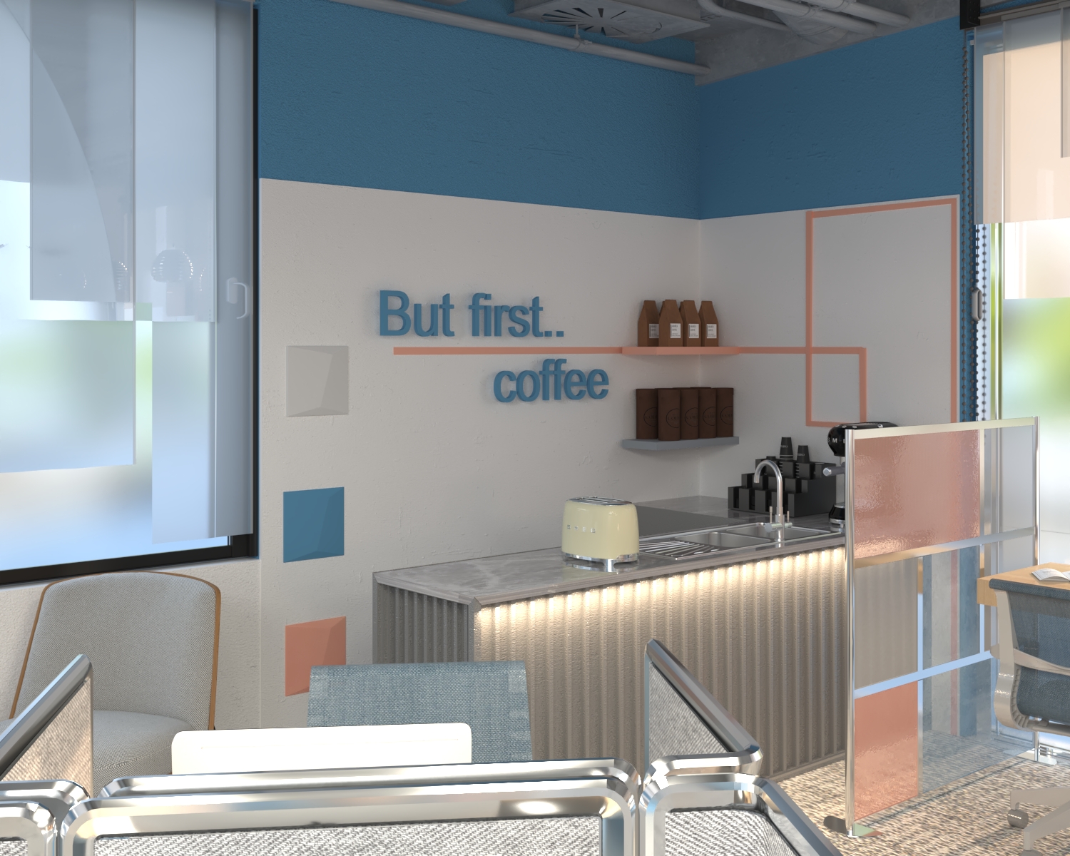 总部 – 联合办公空间设计-18