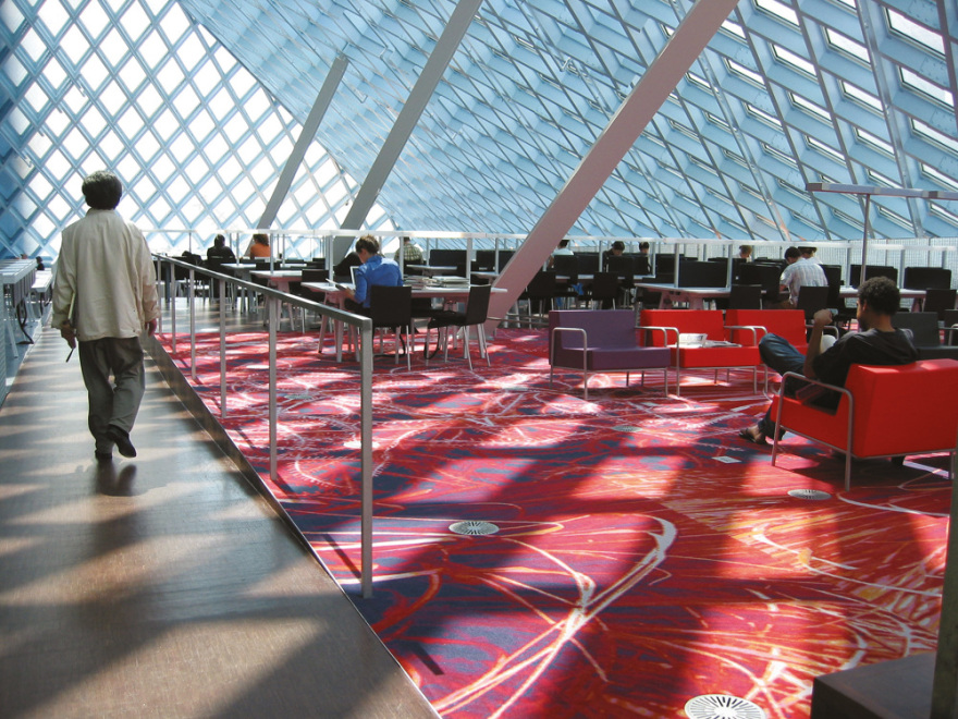 Seattle Public Library - Inside Outside-24