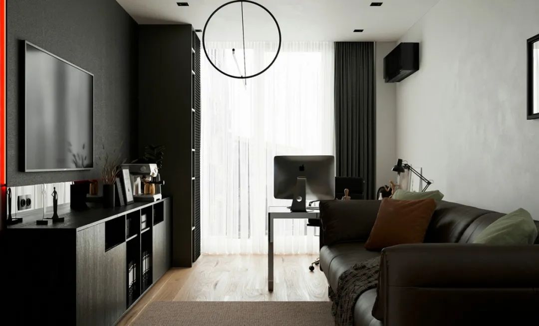 160㎡现代住宅,大气而雅的生活居所!-38
