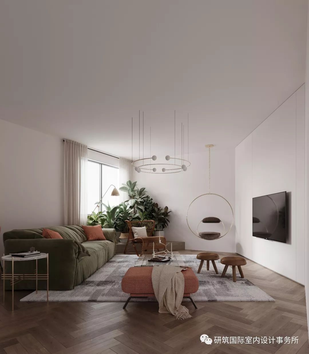 北京世纪城远大园 97.2㎡现代简约家居设计-35