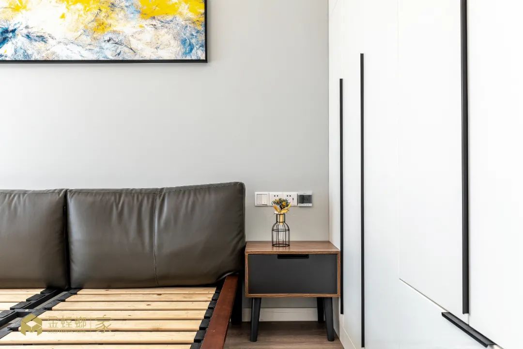 126㎡现代 INS 风婚房，简约优雅，多功能书房，生活美学新定义！-42