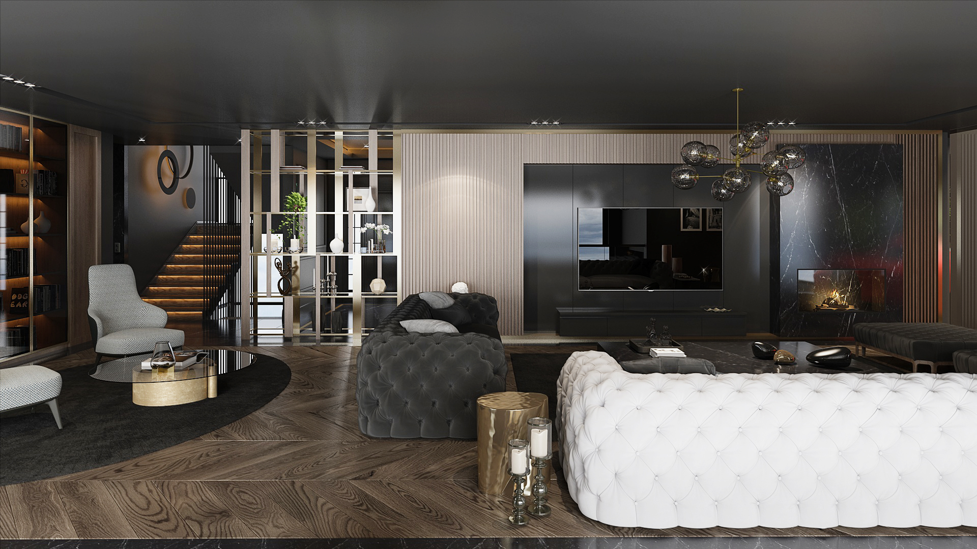 VILLA B-200 FERRARI IN THE LIVING ROOM-8