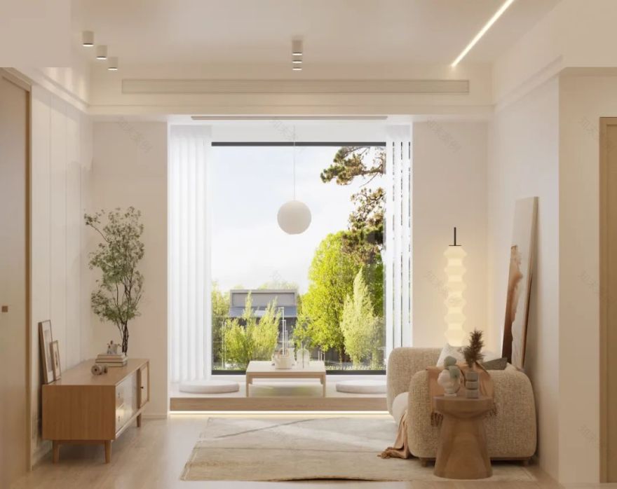 公园荣和里日式简约家居设计丨中国柳州丨艺饰 DESIGN-17