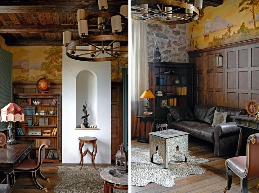普罗旺斯风格别墅室内及景观设计丨俄罗斯丨叶卡捷琳娜·洛维亚吉娜工作室-58