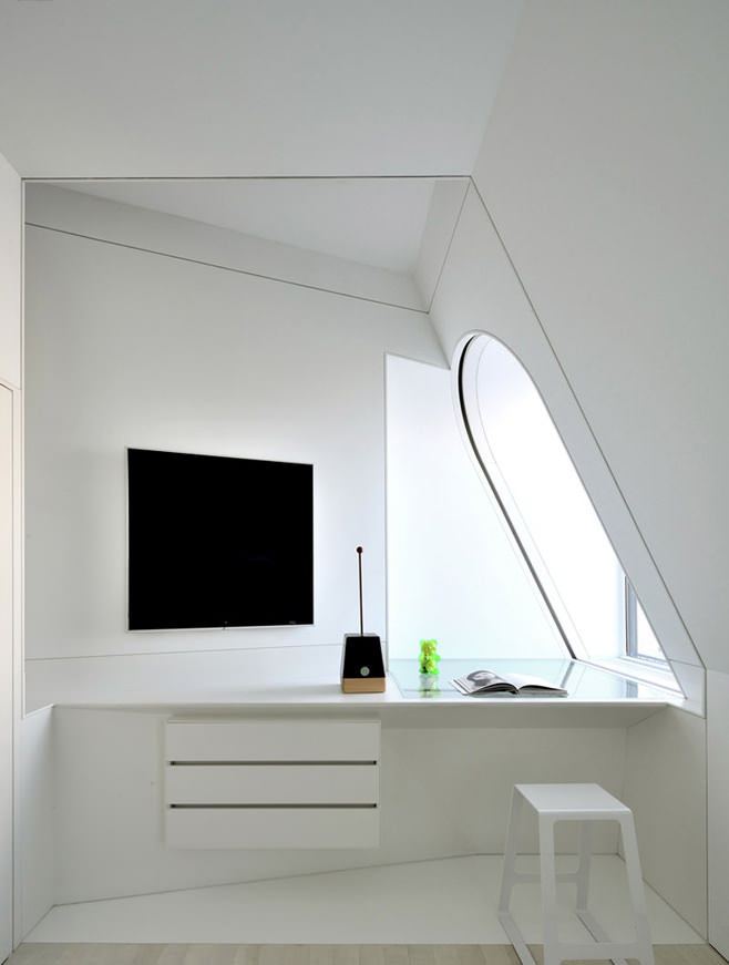 纽约曼哈顿顶层 penthouse 室内设计丨美国曼哈顿丨David Hotson Architect-46