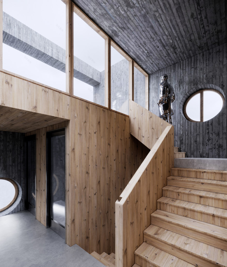 “铅笔盒”房屋设计丨日本东京丨Evgeniy Kolesnikov-23