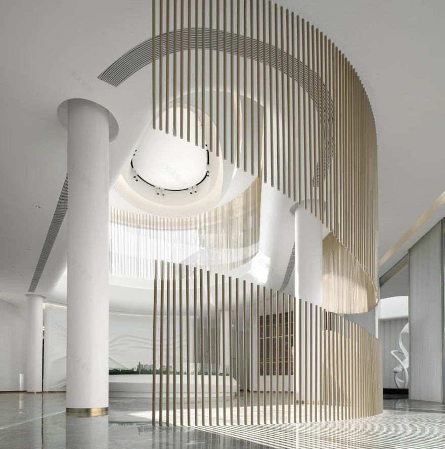 荣盛鹿山府销售中心,演绎梦幻、未来、充满诗意的气息 | 米修设计-21