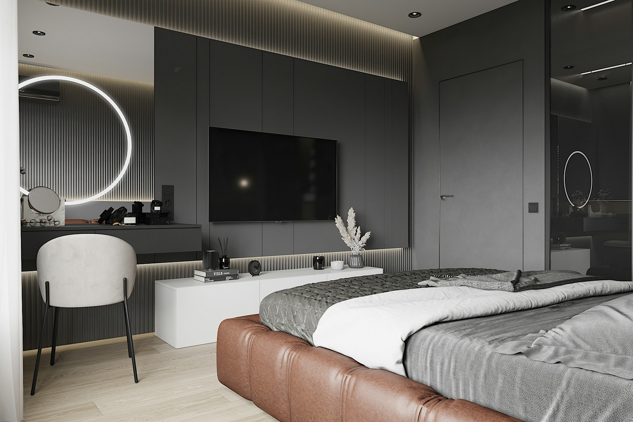 高级灰色系空间设计-12