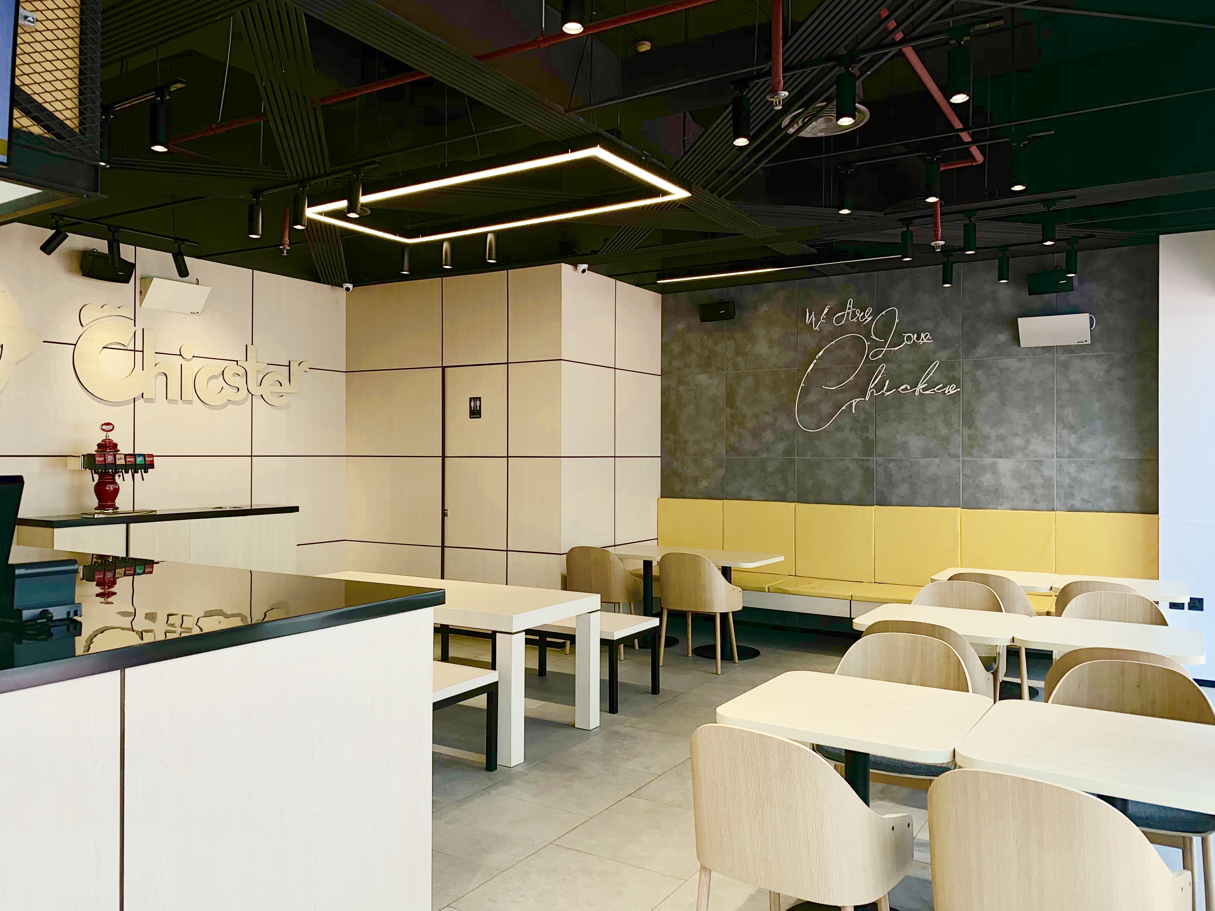 Chicster 炸鸡店丨当地室内设计团队-6