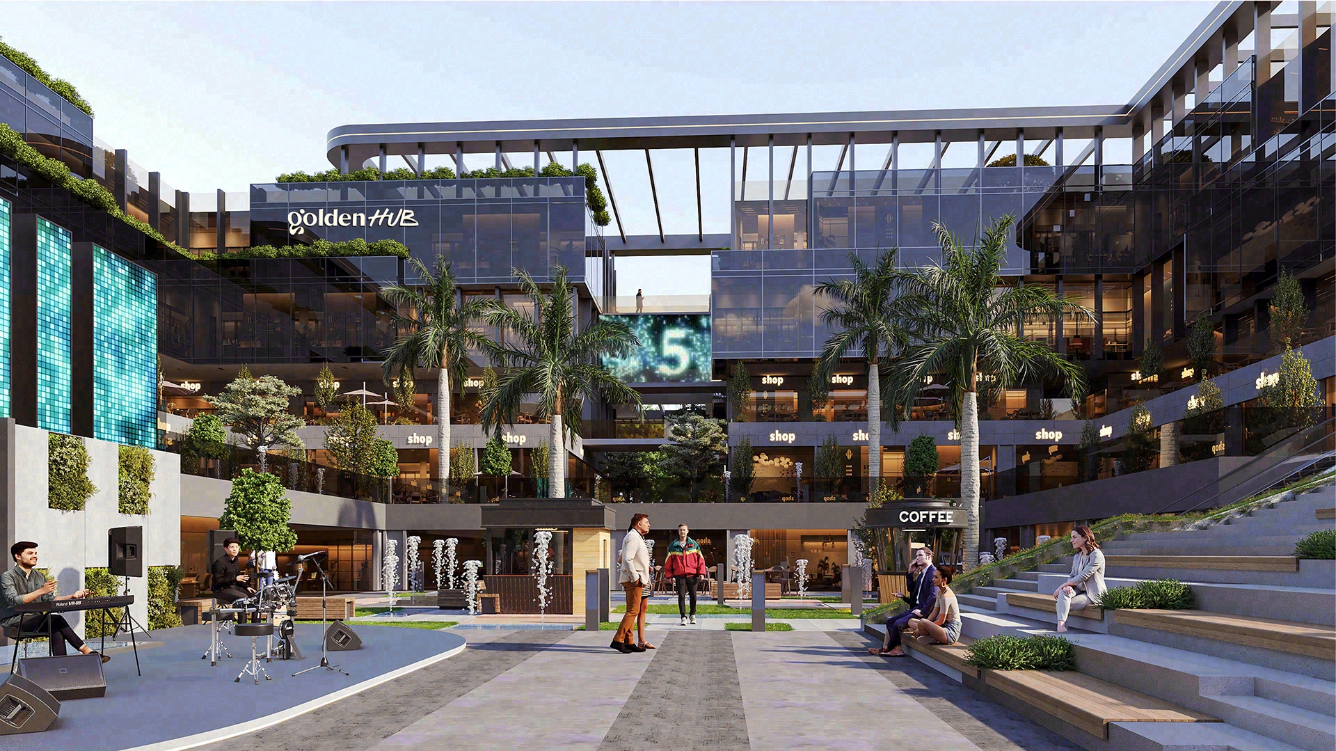 黄金枢纽购物中心丨Hafez Consultants-10