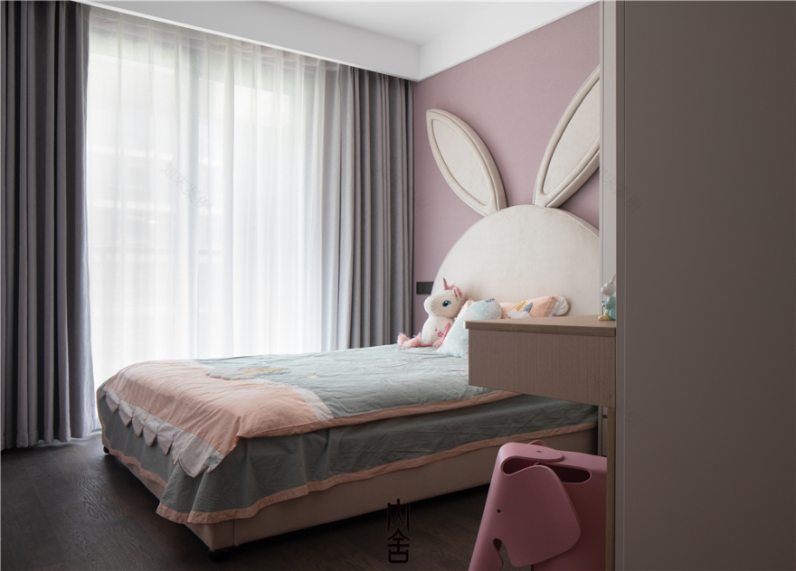 浓浓月色 · 现代轻奢四室两厅软装改造丨内舍软装·总部设计团队-25